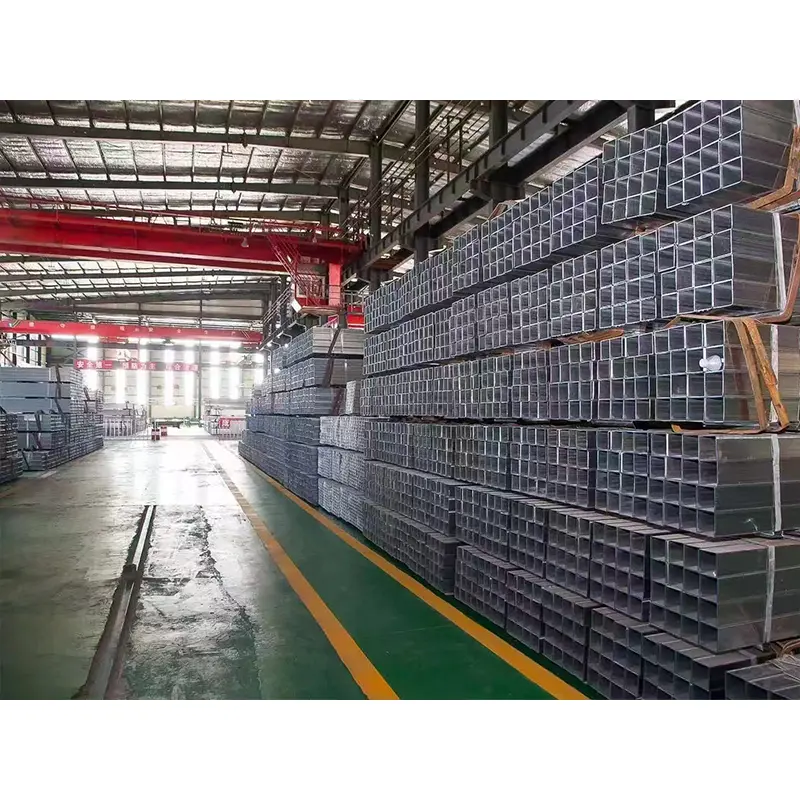 Hot Dip Galvanized Rectangular And Square Steel Tube