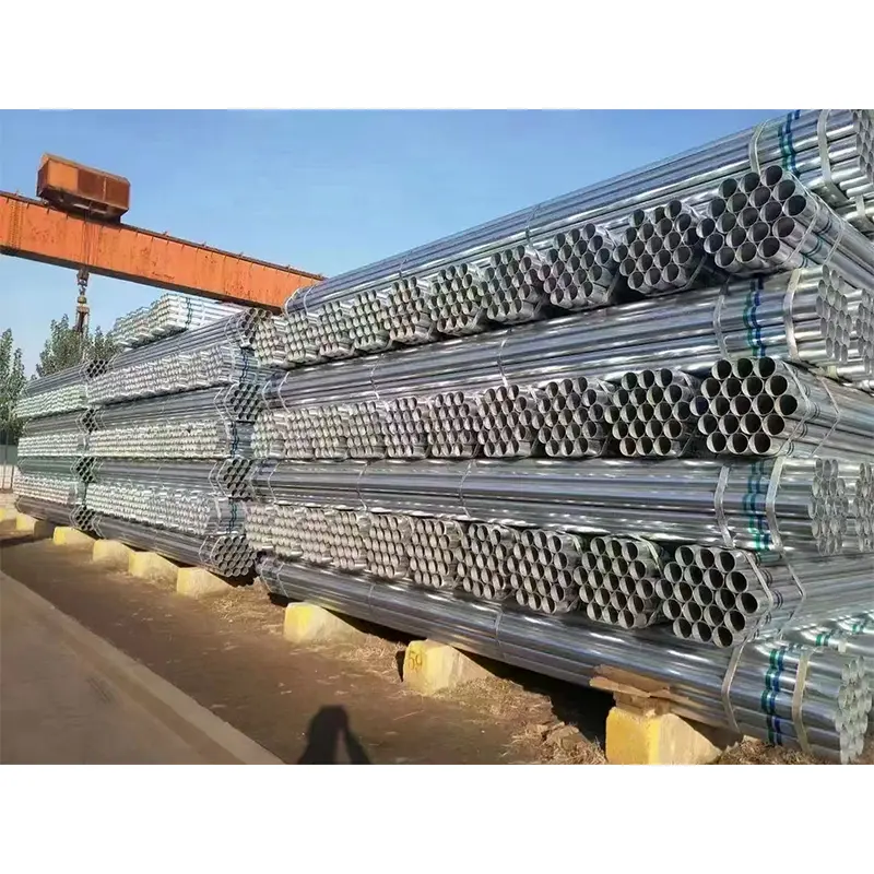 Thin Wall Hot Dip Galvanized Round Steel Pipe